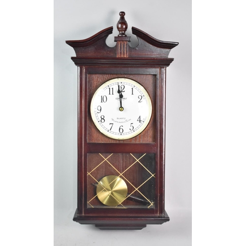 363 - A Late 20th Century Quartz Constant Wall Clock