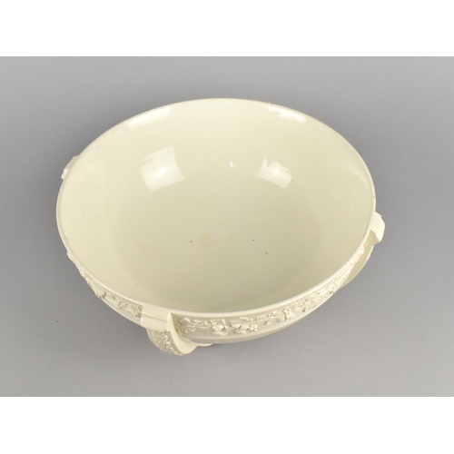 367 - A Wedgwood Embossed Queensware Footed Bowl, 25cm diameter