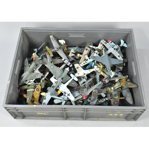 419 - A Large Collection of Made-Up Model Kit Aeroplanes