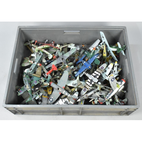 420 - A Large Collection of Made-Up Model Kit Aeroplanes