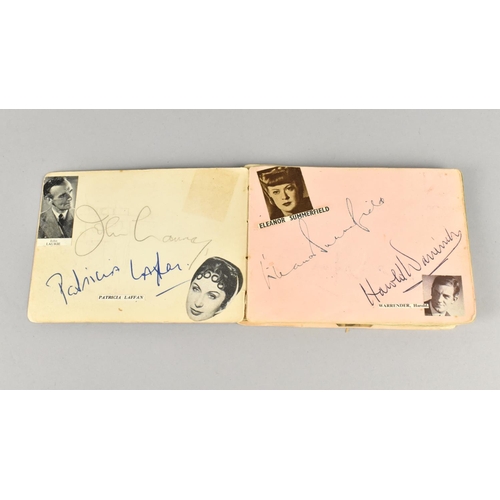 49 - A Mid 20th Century Autograph Book to include Richard Attenborough, Vivien Leigh, Wilfred Hyde White,... 