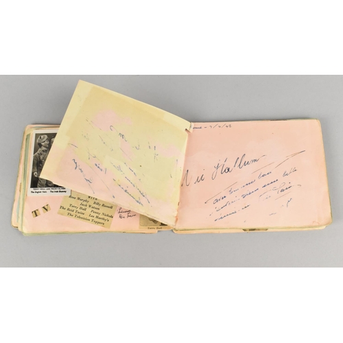 49 - A Mid 20th Century Autograph Book to include Richard Attenborough, Vivien Leigh, Wilfred Hyde White,... 