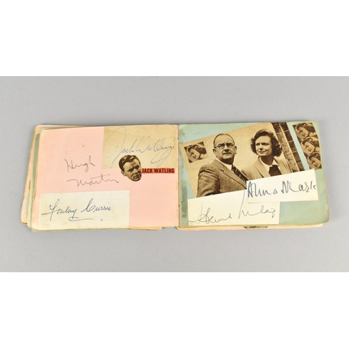 49 - A Mid 20th Century Autograph Book to include Richard Attenborough, Vivien Leigh, Wilfred Hyde White,... 