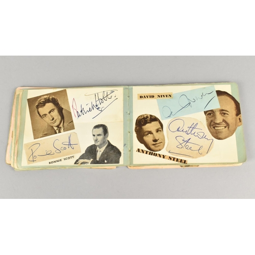 49 - A Mid 20th Century Autograph Book to include Richard Attenborough, Vivien Leigh, Wilfred Hyde White,... 