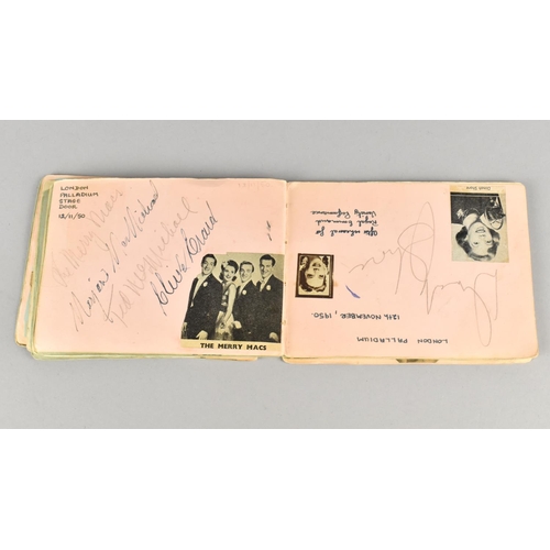 49 - A Mid 20th Century Autograph Book to include Richard Attenborough, Vivien Leigh, Wilfred Hyde White,... 