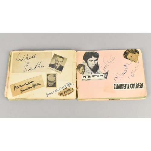 49 - A Mid 20th Century Autograph Book to include Richard Attenborough, Vivien Leigh, Wilfred Hyde White,... 