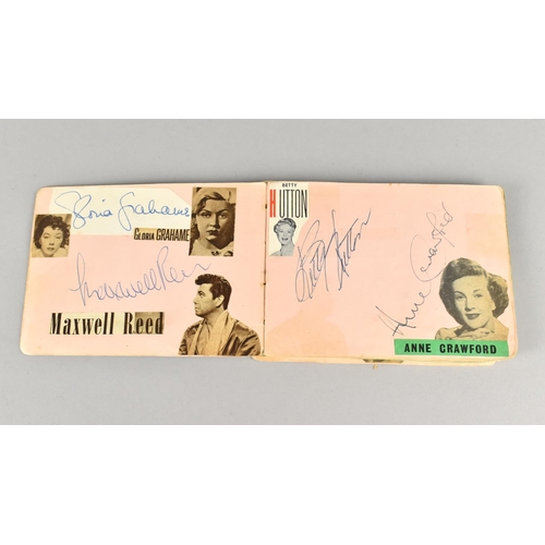 49 - A Mid 20th Century Autograph Book to include Richard Attenborough, Vivien Leigh, Wilfred Hyde White,... 