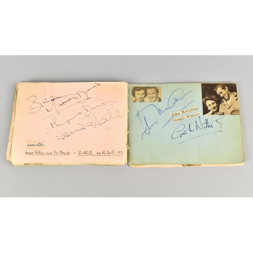 49 - A Mid 20th Century Autograph Book to include Richard Attenborough, Vivien Leigh, Wilfred Hyde White,... 