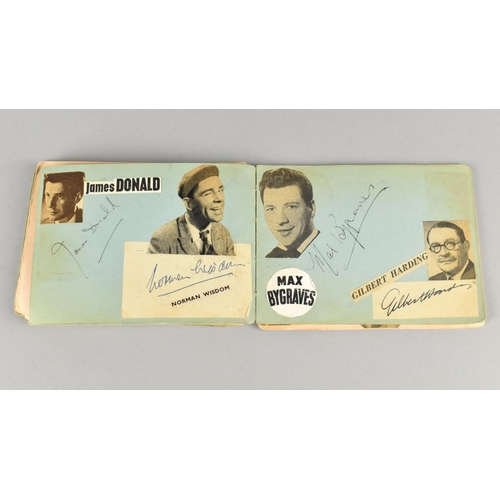 49 - A Mid 20th Century Autograph Book to include Richard Attenborough, Vivien Leigh, Wilfred Hyde White,... 