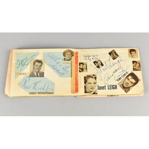 49 - A Mid 20th Century Autograph Book to include Richard Attenborough, Vivien Leigh, Wilfred Hyde White,... 