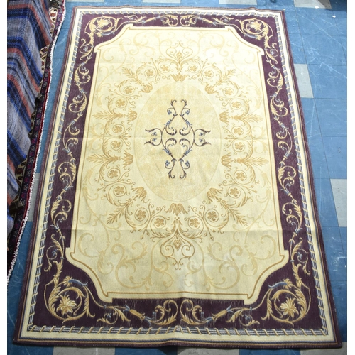 501 - A Patterned Laura Ashley Rug, 237x161cms