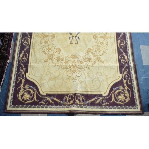 501 - A Patterned Laura Ashley Rug, 237x161cms