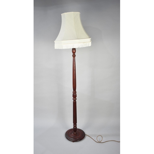 511 - A Late 20th Century Standard Lamp and Shade