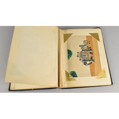 60 - A Victorian Book, The Inside Cover Inscribed S Mosley, Major, The Buffs, 1897 India Containing a Sel... 