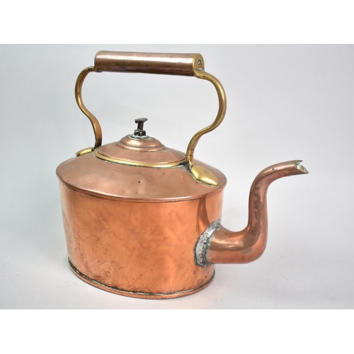 79 - A Copper Kettle, 26.5cms High