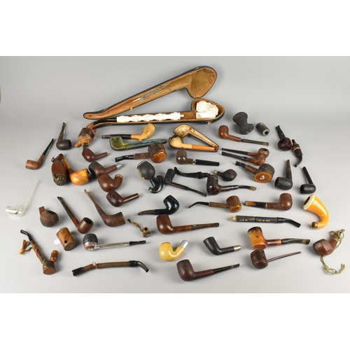 111 - A Collection of Various Vintage Continental and Other Briar Pipes