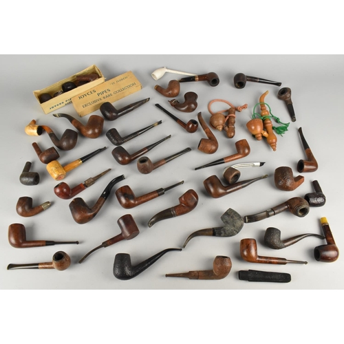 112 - A Collection of Various Vintage Continental and Other Briar Pipes