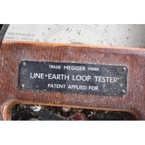 216 - A Vintage Megger Line Earth Loop Tester