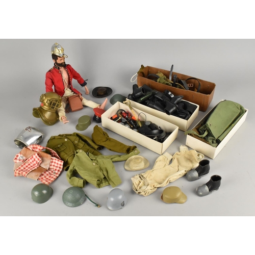 233 - A Bearded Action Man Figure and Accessories