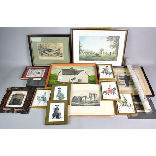 272 - A Collection of Various Framed and Unframed Prints, Engravings Etc