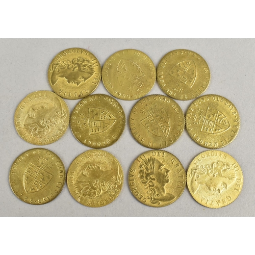 293 - A Collection of 'Guinea' Gambling Tokens