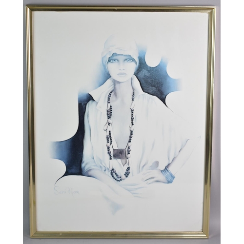 313 - A Framed Sara Moon Print, Subject 50x65cm