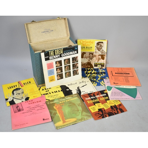 553 - A Collection of Vintage 33 and 45rpm Records to include Shows, Jazz, Classical, Dixieland, Blues Etc