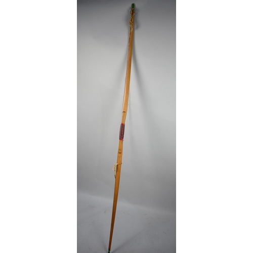 87 - A Vintage Slazenger Longbow, 5'9