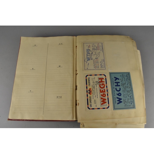 162 - A Large Collection of QSL and Ultra Shortwave Radio Cards, Good Condition