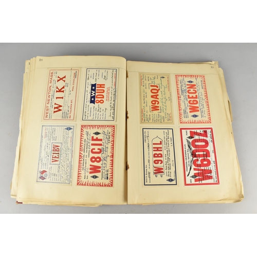 162 - A Large Collection of QSL and Ultra Shortwave Radio Cards, Good Condition