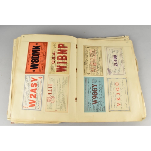 162 - A Large Collection of QSL and Ultra Shortwave Radio Cards, Good Condition