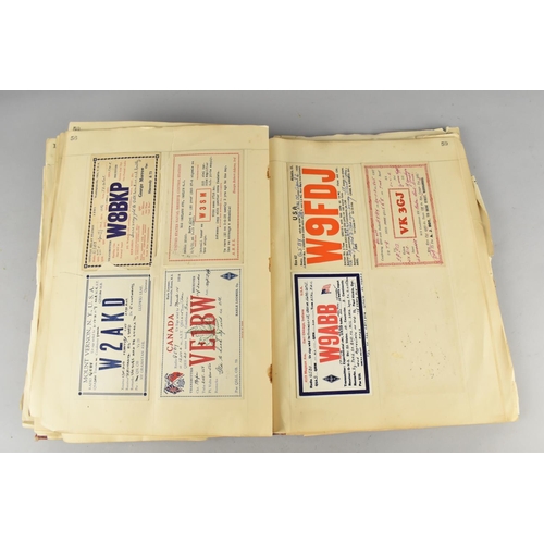 162 - A Large Collection of QSL and Ultra Shortwave Radio Cards, Good Condition