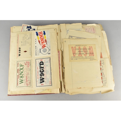 162 - A Large Collection of QSL and Ultra Shortwave Radio Cards, Good Condition