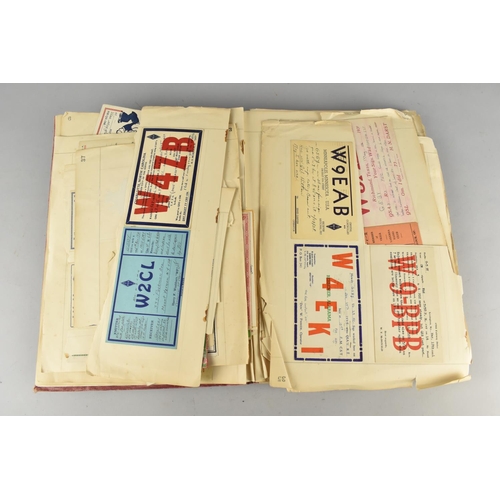 162 - A Large Collection of QSL and Ultra Shortwave Radio Cards, Good Condition