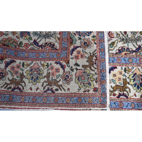 428 - A Handmade Antique Dorokhsh Carpet Made for A Dignitary As Inscribed, 395x267cm