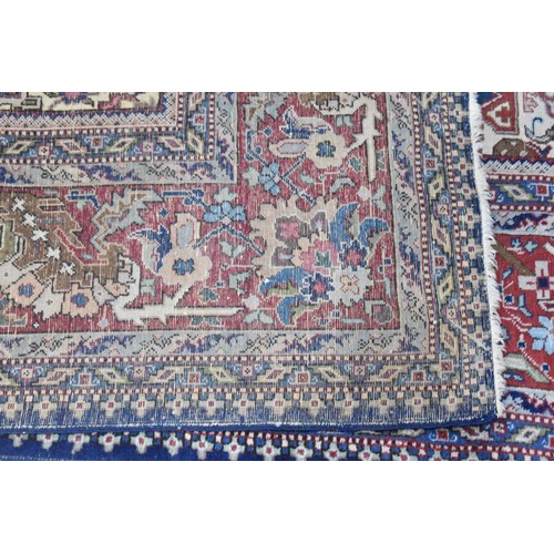 428 - A Handmade Antique Dorokhsh Carpet Made for A Dignitary As Inscribed, 395x267cm