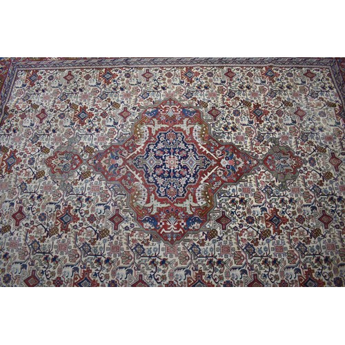 429 - A Hand Made Antique Tabriz Carpet, Circa 1910, 368x270cm