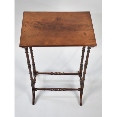 108 - A 19th Century Mahogany Occasional Table, Probably Part of a Nest, 44cms High