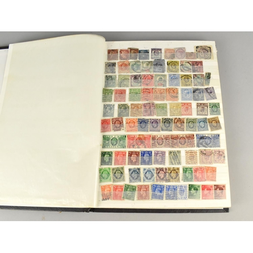 163 - A Stamp Stock Book Containing Victorian and later British Stamps