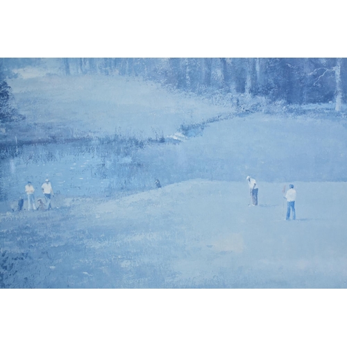 281 - A Framed Roy Perry Golfing Print, Subject 49x35cm