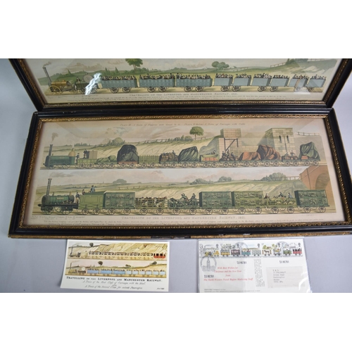 286 - Two Hogarth Framed Coloured Engravings, 