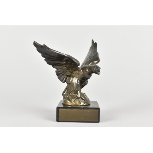 7 - A Continental Bronzed Spelter Study of an Eagle with Wings Outstretched in the Form of a Car Mascot