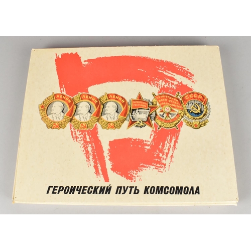 17 - Two Boxes of Commemorative Russian Matchboxes, 