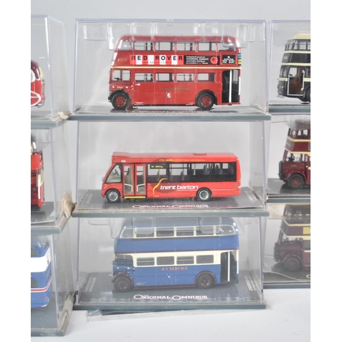 313 - A Collection of Twelve Boxed Corgi Original Omnibus Diecast Buses