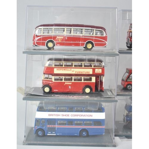 313 - A Collection of Twelve Boxed Corgi Original Omnibus Diecast Buses