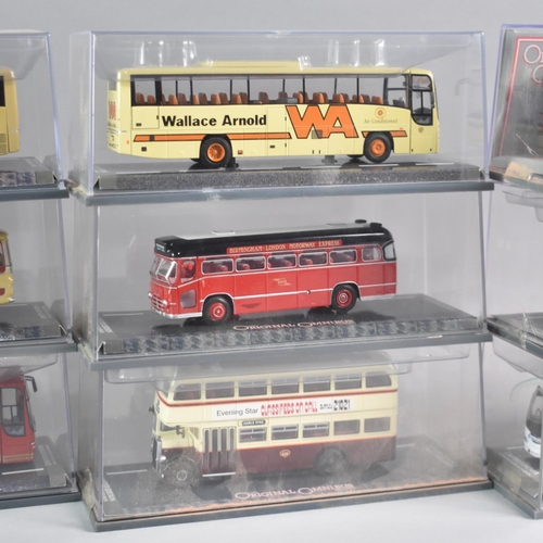 314 - A Collection of Twelve Boxed Corgi Original Omnibus Diecast Buses