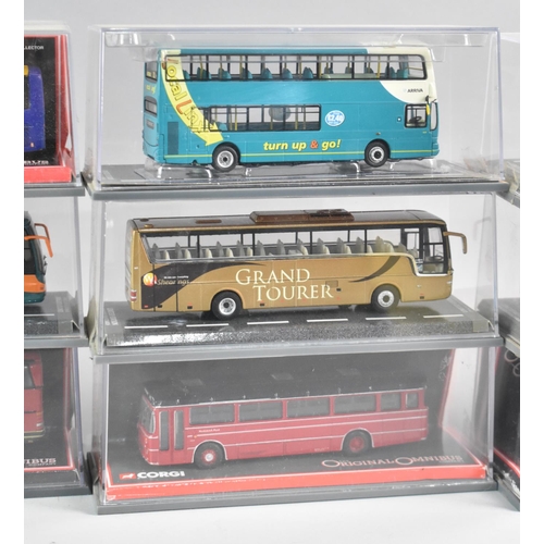 315 - A Collection of Twelve Corgi Original Omnibus Diecast Buses