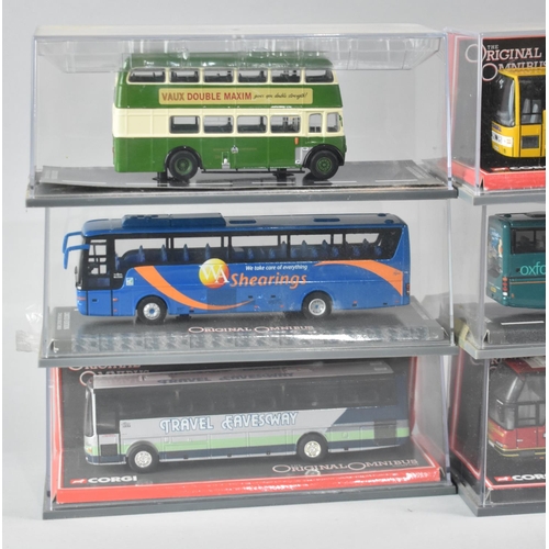 315 - A Collection of Twelve Corgi Original Omnibus Diecast Buses