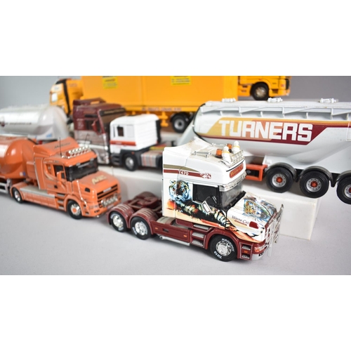 321 - A Collection of Nine Unboxed Corgi Lorries and Commercial Vehicles, Some Limited Edition