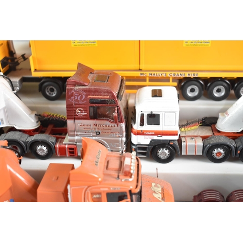 321 - A Collection of Nine Unboxed Corgi Lorries and Commercial Vehicles, Some Limited Edition